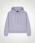 Organic Cropped Hoodie · Light violet